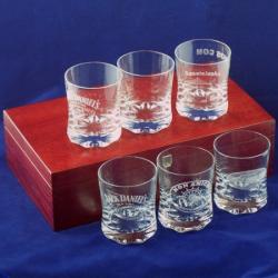  (B2W6) Skrzynka z 6 szklankami