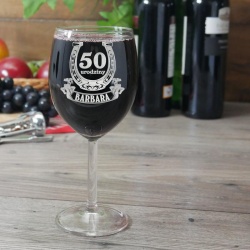  (K215) Kieliszek do wina z Twoim grawerem o pojemności 300 ml