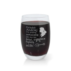 (SD29) Prezent z okazji Dnia Dziadka grawerowana szklanka do drinków