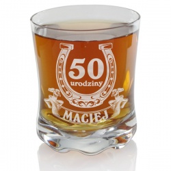 (SW1) Szklanka do whisky z Twoim grawerem, o pojemności 250 ml