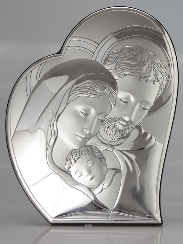 obrazek srebrny Valenti 81050-3L, pamiątka chrzest, komunia