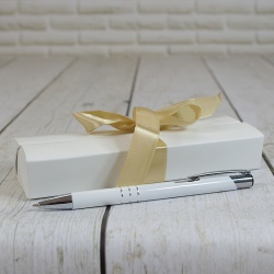  (650-01K) Długopis żelowy, metalowy.