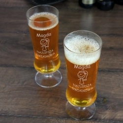  (S POK2 K) Szklanka do piwa lub koktajli - dla emerytów