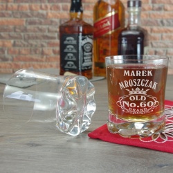  (SW1) Szklanka do whisky z Twoim grawerem, o pojemności 250 ml