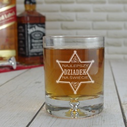  (SW5) Prezent z okazji Dnia Dziadka grawerowana szklanka do whisky