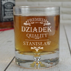  (SW5) Prezent z okazji Dnia Dziadka grawerowana szklanka do whisky
