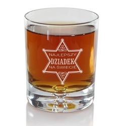 (SW5) Prezent z okazji Dnia Dziadka grawerowana szklanka do whisky