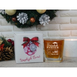  Świąteczna Szklanka do Whisky w Kartoniku
