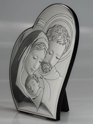 obrazek srebrny Valenti 81050-3L, pamiątka chrzest, komunia